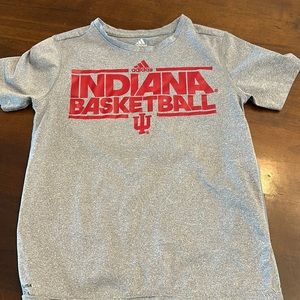 Adidas Indiana 100% polyester t-shirt size YS